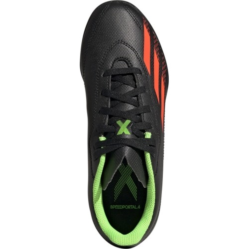 Buty piłkarskie dziecięce Adidas X Speedportal.4 TF J Black GW8511