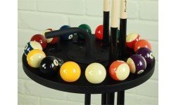 Stojak na kije Buffalo Harlem okrągły czarny