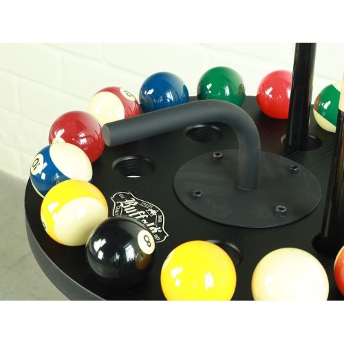 Stojak na kije Buffalo Harlem okrągły czarny