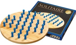 Drewniana gra planszowa Philos Solitaire - 38 cm