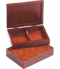 Drewniane pudełko na karty Philos 15,3x11,2 cm