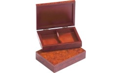 Drewniane pudełko na karty Philos 15,3x11,2 cm