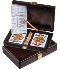 Karty do gry z zestawem kości do gry w Yahtzee Philos 6657