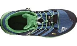 Buty dziecięce Adidas Terrex Mid GTX K niebiesko-zielone BB1953