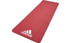 Mata treningowa do ćwiczeń fitness ADIDAS 7 mm, Czerwona