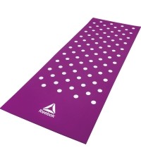 Mata treningowa Reebok Spots 7 mm, fioletowa