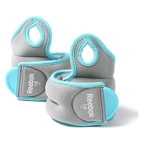 Obciążniki na nadgarstki Reebok - dla kobiet, 2x1 kg