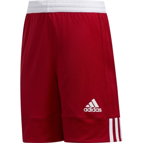 Adidas szorty dziecięce 3G Speed Reversible czerwono-białe DY6627