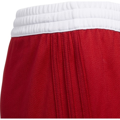 Adidas szorty dziecięce 3G Speed Reversible czerwono-białe DY6627