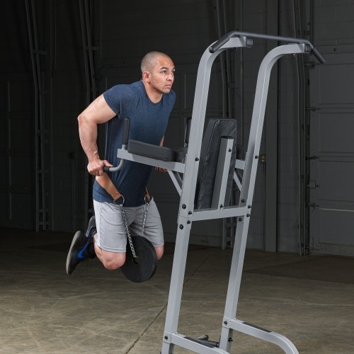 Wolnostojąca Poręcz Stojak do dipów z drążkiem Body Solid GKR82 4w1