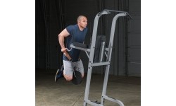 Wolnostojąca Poręcz Stojak do dipów z drążkiem Body Solid GKR82 4w1