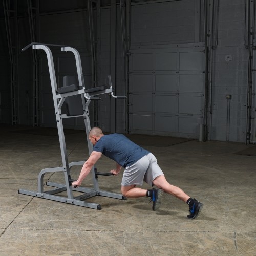 Wolnostojąca Poręcz Stojak do dipów z drążkiem Body Solid GKR82 4w1