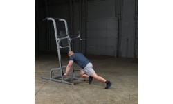 Wolnostojąca Poręcz Stojak do dipów z drążkiem Body Solid GKR82 4w1