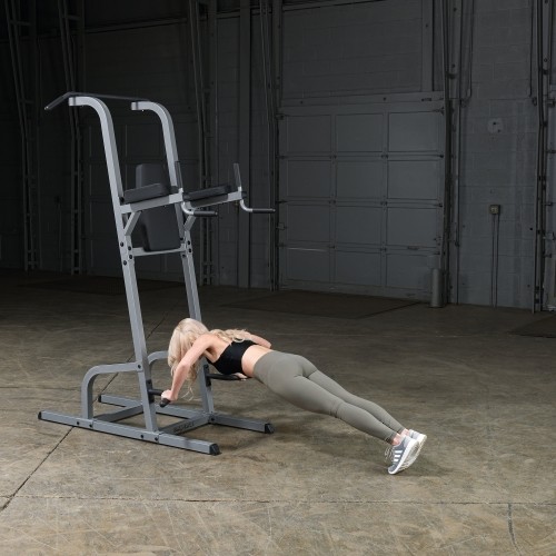 Wolnostojąca Poręcz Stojak do dipów z drążkiem Body Solid GKR82 4w1
