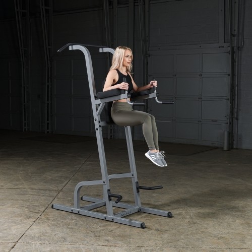 Wolnostojąca Poręcz Stojak do dipów z drążkiem Body Solid GKR82 4w1