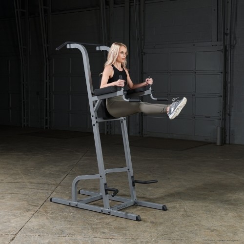 Wolnostojąca Poręcz Stojak do dipów z drążkiem Body Solid GKR82 4w1