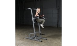 Wolnostojąca Poręcz Stojak do dipów z drążkiem Body Solid GKR82 4w1