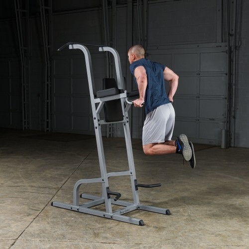 Wolnostojąca Poręcz Stojak do dipów z drążkiem Body Solid GKR82 4w1