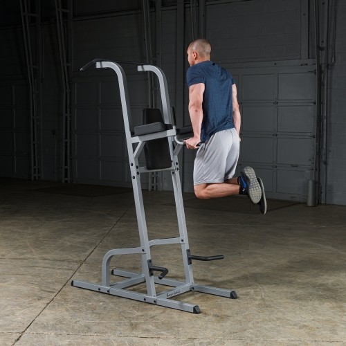 Wolnostojąca Poręcz Stojak do dipów z drążkiem Body Solid GKR82 4w1