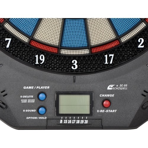 Elektroniczna tarcza Darty Rzutki Spartan Echowell DC88 Darts