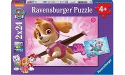 RAVENSBURGER puzzle Skye & Everest 2x24 elem., 9152