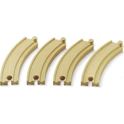 BRIO lenktų kelio detalių rinkinys, dideli 33342