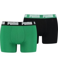 Bielizna męska Puma Basic Boxer zielono-czarna