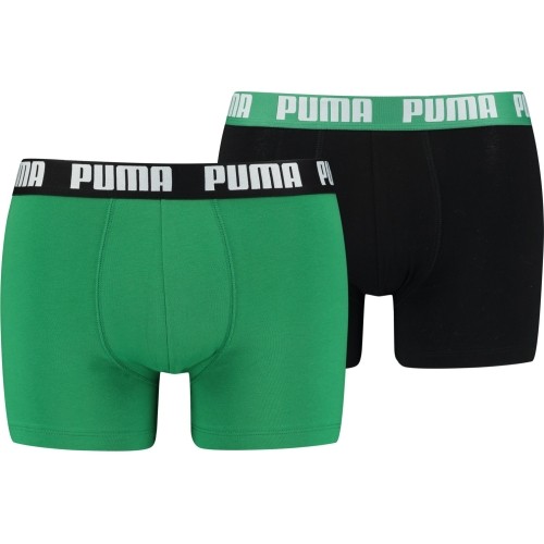 Bielizna męska Puma Basic Boxer zielono-czarna