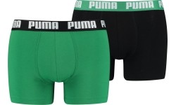 Bielizna męska Puma Basic Boxer zielono-czarna