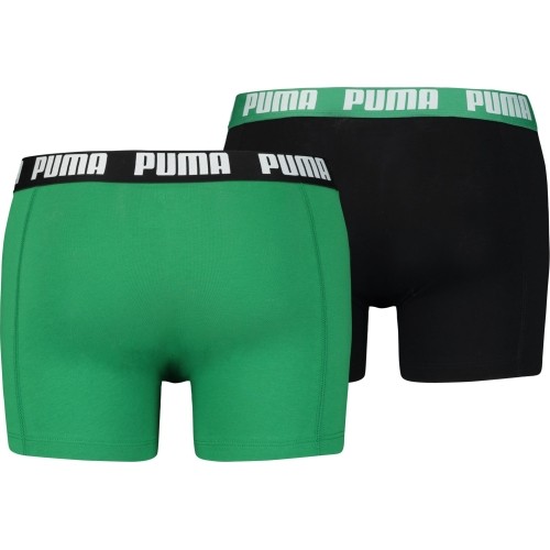 Bielizna męska Puma Basic Boxer zielono-czarna