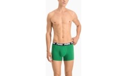 Bielizna męska Puma Basic Boxer zielono-czarna