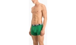 Bielizna męska Puma Basic Boxer zielono-czarna