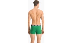 Bielizna męska Puma Basic Boxer zielono-czarna