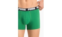 Bielizna męska Puma Basic Boxer zielono-czarna