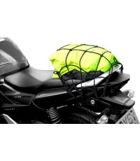 Elastyczna siatka bagażowa motocyklowa Oxford XL 38x38 cm