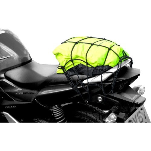 Elastyczna siatka bagażowa motocyklowa Oxford XL 38x38 cm
