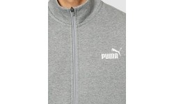 Dres męski Puma Clean Sweat Suit szaro-czarny 585841 03