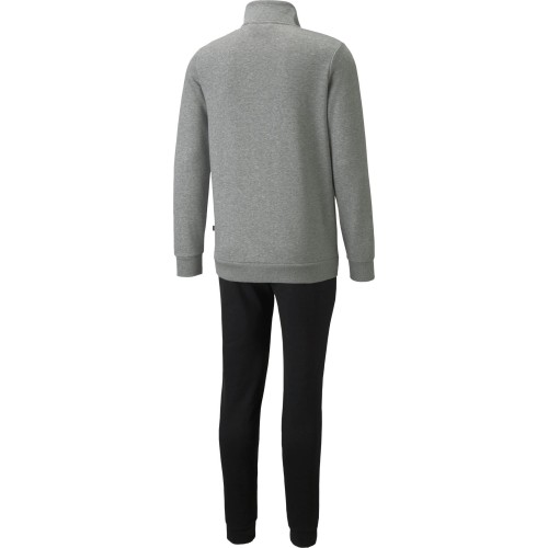 Dres męski Puma Clean Sweat Suit szaro-czarny 585841 03