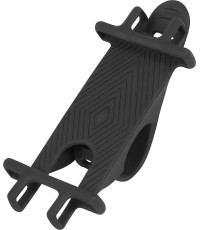 Telefono laikiklis ant vairo FORCE (juodas)