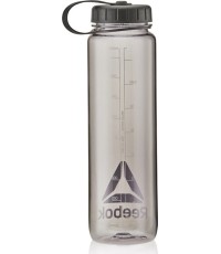 Butelka na wodę REEBOK szeroka szyjka 1000 ml, czarna