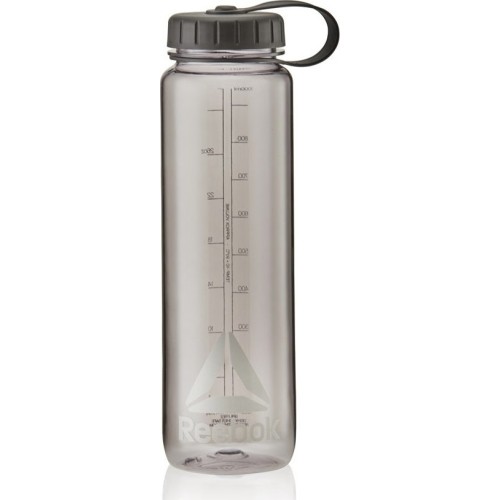 Butelka na wodę REEBOK szeroka szyjka 1000 ml, czarna
