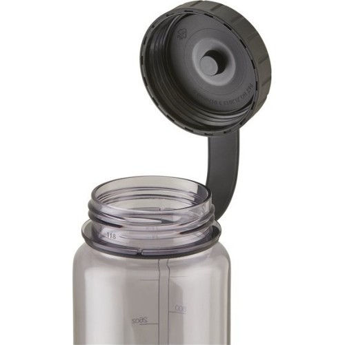 Butelka na wodę REEBOK szeroka szyjka 1000 ml, czarna