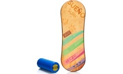 Deska do ćwiczeń równowagi Trickboard Classic Sueno Surf - z niebieską rolką