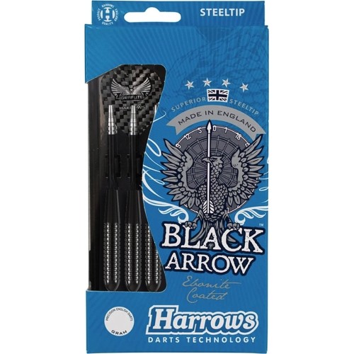 Rzutki ze stalowym grotem Harrows Black Arrow 9206 3x21g