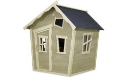 Drewniany domek do zabawy Exit Crooky 100 Grey-Beige