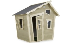 Drewniany domek do zabawy Exit Crooky 100 Grey-Beige