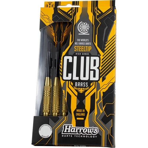 Rzutki Harrows Club Brass Steel - 3 szt.