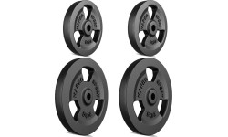 Zestaw obciążeń żeliwnych Marbo, 60 kg / 2x20 kg + 2x10 kg