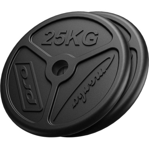 Zestaw obciążeń żeliwnych Marbo MW-2x25KG-OLI, 50 kg / 2x25 kg