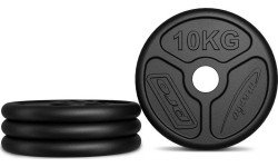 Zestaw obciążeń żeliwnych Marbo, 30 kg / 2x10 kg + 2x5 kg